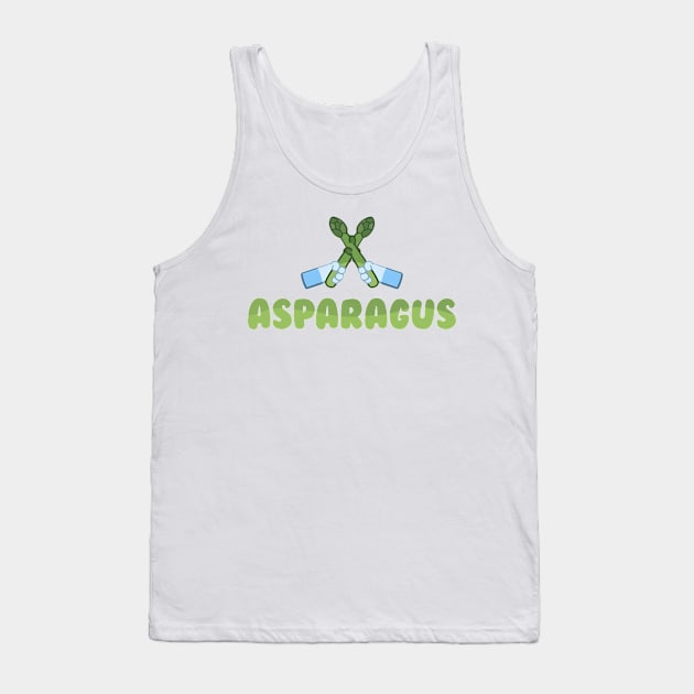 Magical Asparagus Tank Top by SirRonan